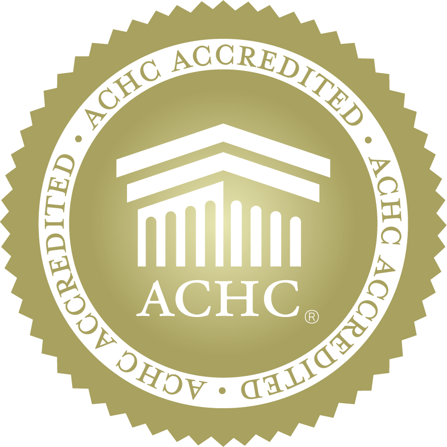 ACHC Gold Seal of Accreditation ACHC Gold Seal of Accreditation